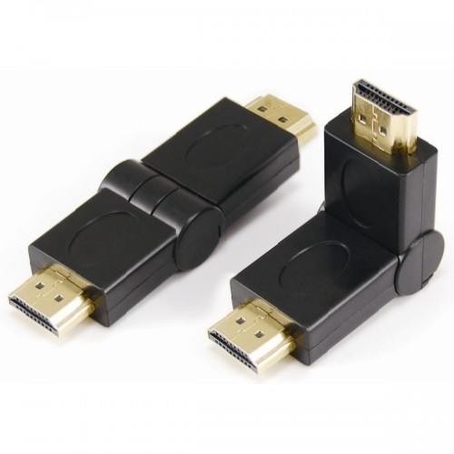 HDMI male to HDMI male adaptor,swing type 11-010