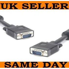 5m MALE TO MALE SVGA/VGA MONITOR PC TO TFT LEAD CABLE