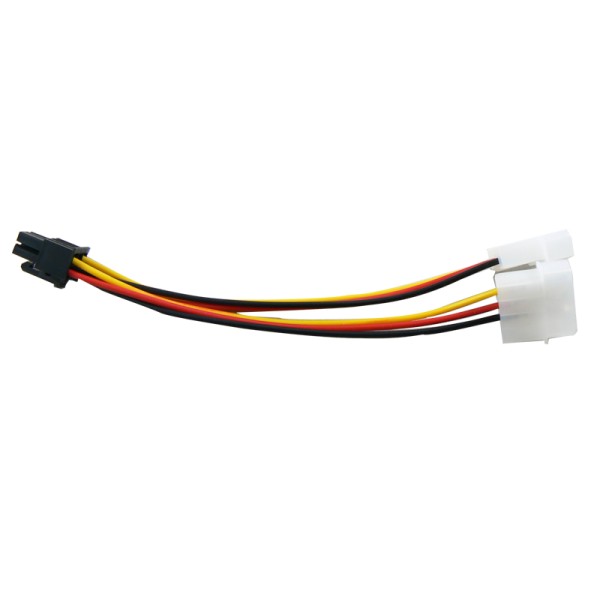 6 Pin PCI-E Express to 2 x 3 Pin IDE Power Cable