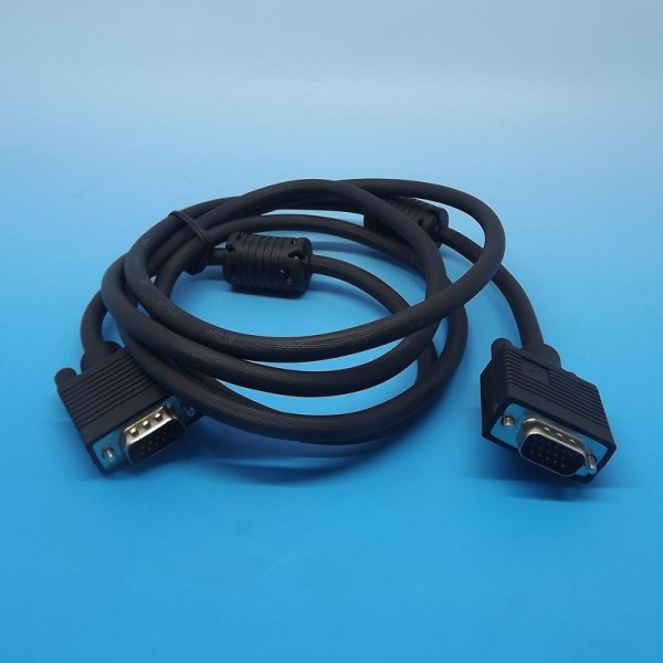 High Quality SVGA/VGA MONITOR VGA LEAD/CABLE MALE TO MALE M-M 1.8M