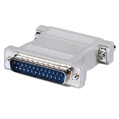 DB25, M/F, Null Modem Adaptor