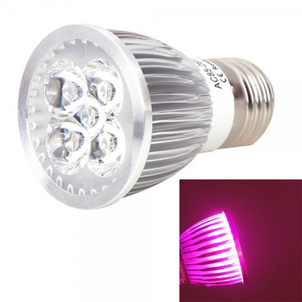 E27 5W LED Plant Grow Hydroponics Light Bulb Indoor Plants Growth Lighting Bulbs