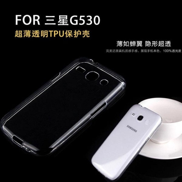 Ultra Thin Soft Silicon TPU Clear Phone Case For Samsung Galaxy Grand Prime G530